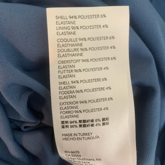 Urban Outfitters Off the Shoulder Mini Mesh Party Dress XS - Picture 7 of 7